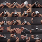 50 PCS Wedding Favor Boxes Wedding Gift Box Chair Place Card Holders Baby Shower Party Favors by iDOO