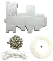 50 PCS Wedding Favor Boxes Wedding Gift Box Chair Place Card Holders Baby Shower Party Favors by iDOO