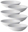 Jennifer Collection porcelain pasta bowls Set of 6