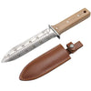 LuLuhome Garden Knife, Stainless Steel Digging Knife Weeding Trowel with Thick Leather Sheath