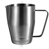 LinsnField 30oz Professional Milk Steaming Pitcher - NSF Approved Heavy Duty 304 Stainless Steel Milk Frothing Pitcher - Perfect Size Milk Jug for Baristas, 1000ml