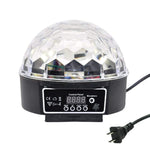 Super Wonderful LED RGB Crystal Magic Ball Effect light DMX Disco DJ Stage Lighting Play and Plug