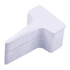 200 PCS Plant Tags Plastic White T-Type Nursery Garden Labels Markers2.4x4inch (6x10cm)