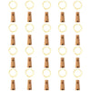 LEDIKON 20 Pack 20 Led Wine Bottle Lights with Cork,3.3Ft Silver Wire Warm White Cork Lights Battery Operated Fairy Mini String Lights for Wedding Party Wine Liquor Bottles Crafts Christmas Decor