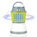 ERAVSOW Bug Zapper & LED Camping Lantern 2-in-1, Waterproof Rechargeable Mosquito Killer, Portable Compact Camping Gear for Home & Outdoors.