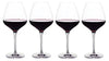 The One Wine Glass - Perfectly Designed Shaped Red Wine Glasses For All Types of Red Wine By Master Sommelier Andrea Robinson, Premium Set Of 4 Lead Free Crystal Glasses, Break Resistant