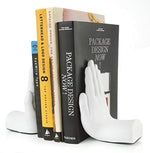 Tech Tools Stop Hand Bookends - Desktop Madness Series (HS-8003)