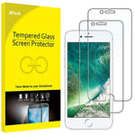 JETech Screen Protector for Apple iPhone 8 and iPhone 7, 4.7-Inch, Tempered Glass Film, 2-Pack