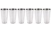 (4 Pack) 30-Ounce Cocktail Mixing Shaker Tin - Silver Glitter, Boston Shaker for Professional Bartenders, Commercial Grade Stainless Steel Bar Cheater Tins