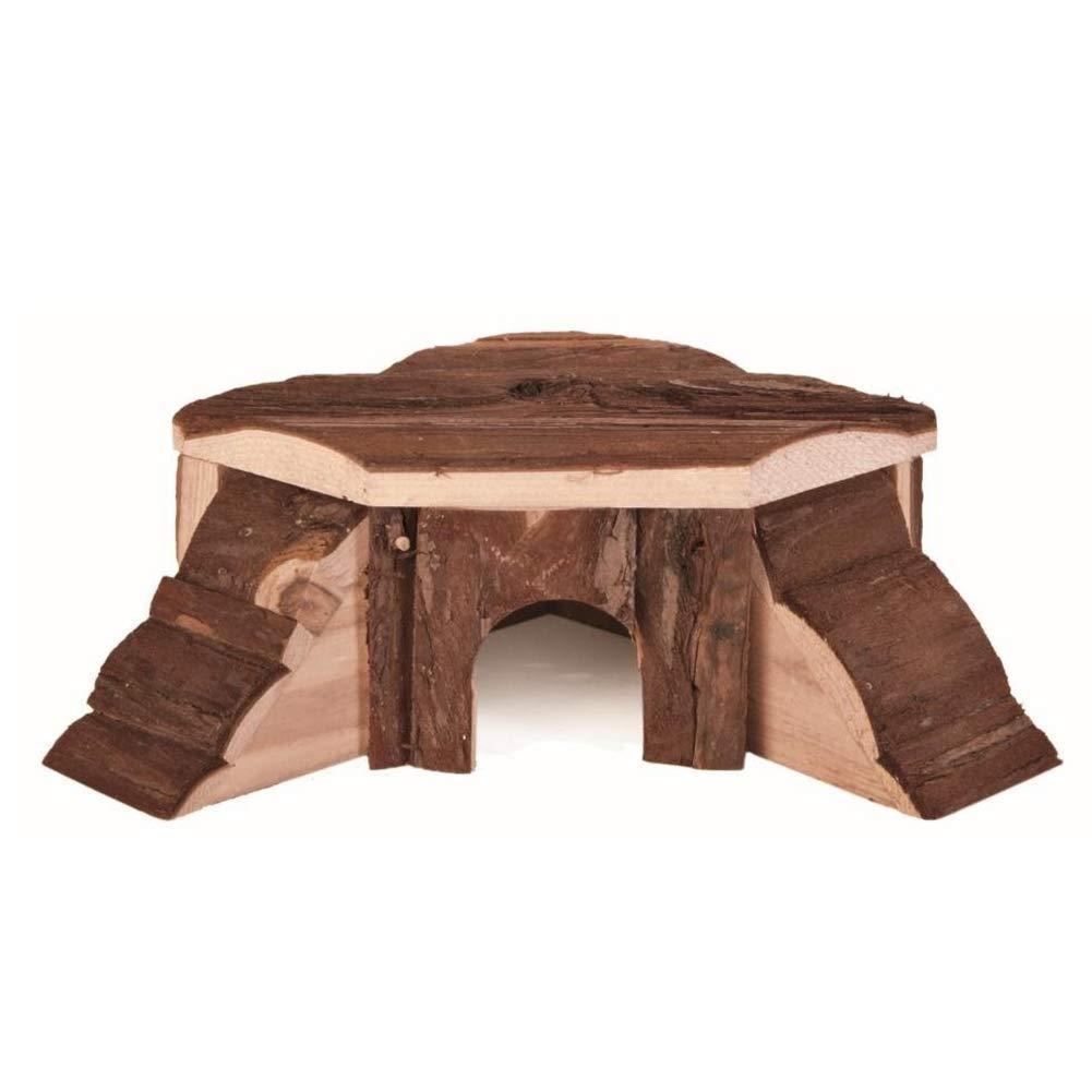 Beautiful view of Small Log Hamster Lodge Sets DIY