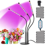 High Brightness 36w Grow Light,Auto ON & Off Every Day with Cycle Timer Desktop Plant Light,8 Dimmable Levels,4/8/12H Cycle Timing for Indoor Greenhouse Growing Lamps