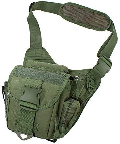 G4Free Tactical Messenger Fishing Tackle Side Bag EDC Sling Pack Utili – US  Home Gear LLC