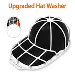 YEENOR 2-Pack Cap Washer,Hat Washer,Baseball Hat Cleaner/Cleaning Protector,Ball Cap Washing Frame Cage Hat Washing Holder,Ball Cap Sport Hat Visors Shaper/Organizer for Washing Machine