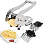 Sopito French Fries Cutter, Stainless Steel No Plastic For Homemade Chips/Fries