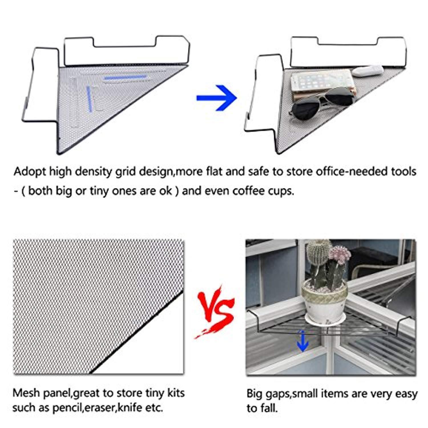 Cubicle Accessories / Verticalmate Cubicle Corner Shelf