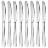 Dinner Knives, MCIRCO 8 Piece 18/10 Heavy-Duty Stainless Steel Butter Knives Dinner Knife Set Table Knives Flatware Set