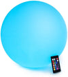 LED Light Ball LOFTEK: 16-inch RGB Colors Light Sphere with Remote Control, Cordless Floating Pool Lights, IP68 Waterproof and Rechargeable Battery, Sensory Toys for Kids, Home, Garden, Party Decor