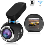 WiFi Dash Camera, SIV Car Dash Cam Full HD 1080P Car Camera Recorder, Car Mini Dash Cam with 1.54" LCD 170° Wide Angle, 360° Rotate Mount, Sony Sensor, G-Sensor, WDR,Loop Recording(Include TF Card)