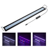 Hygger Full Spectrum Aquarium Light with Aluminum Alloy Shell Extendable Brackets, White Blue Red LEDs, External Controller, for Freshwater Fish Tank