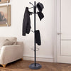 Tangkula 72" Metal Coat Hat Tree Stand with Umbrella Holder Coat Hanger Home Decor