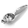 Gelindo Single Press Lemon Squeezer - Heavy Duty - Easy To Use - Large Bowl, Silver