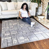 Ottomanson OTH2303-3X5 Rug, 3'3" x 5', Gray