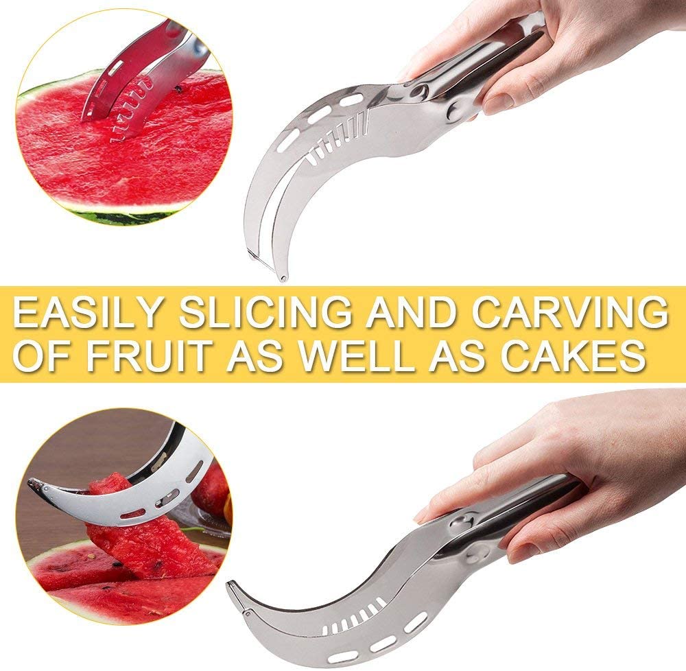 Watermelon Slicer Cutter Corer & Server - Multipurpose All In One