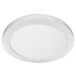 Feit 15" Round Flat Panel, Edge-Lit, Color Selectable 3 in 1, 3000K/4000K/ 5000K, White Trim, Energy Star