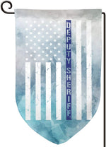 HOME DEPUTY Deputy Sheriff Us Flag Home Decoration Garden Flag 1218 in (Double Side)