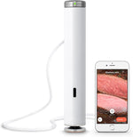 Malaha Joule Sous Vide, 1100 Watts, White Body, Stainless Steel Cap & Base