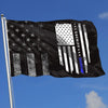 HOME DEPUTY Outdoor Flags Worn-Out USA Flag Deputy Sheriff US Flag 3X5 Ft Flag for Outdoor Indoor Home Decor Sports Fan Football Basketball Baseball Hockey