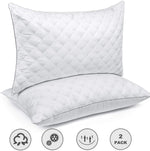 Bed Pillows for Sleeping(2-Pack) Luxury Hotel Collection Gel Pillow Good for Side and Back Sleeper & Hypoallergenic-King Size by SORMAG