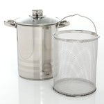 Chef Quality Stainless Steel Steamer - 4 QT Vegetable Steamer or Stovetop Steamer Cooker