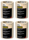 Scotch Contractor Grade Masking Tape, 0.94 inches x 60.1 yards (360 yards total), 2020, 6 Rolls