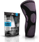 POWERLIX Knee Compression Sleeve - Best Knee Brace for Men & Women – Knee Support for Running, Basketball, Weightlifting, Gym, Workout, Sports – Please Check Sizing Chart